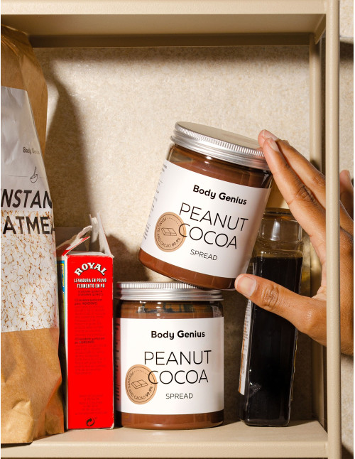Peanut and cocoa spread by Body Genius
