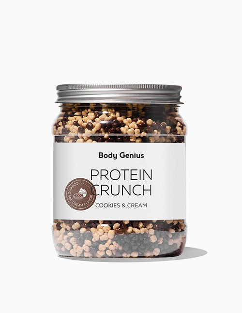 Protein Crunch de Cookies & Cream de Body Genius