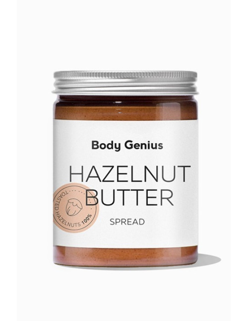 All-natural hazelnut butter by Body Genius