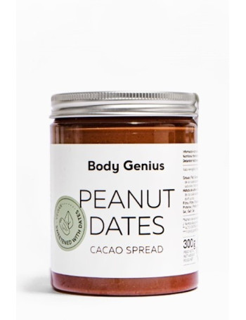Beurre de cacahuète, de cacao et de dattes - Body Genius