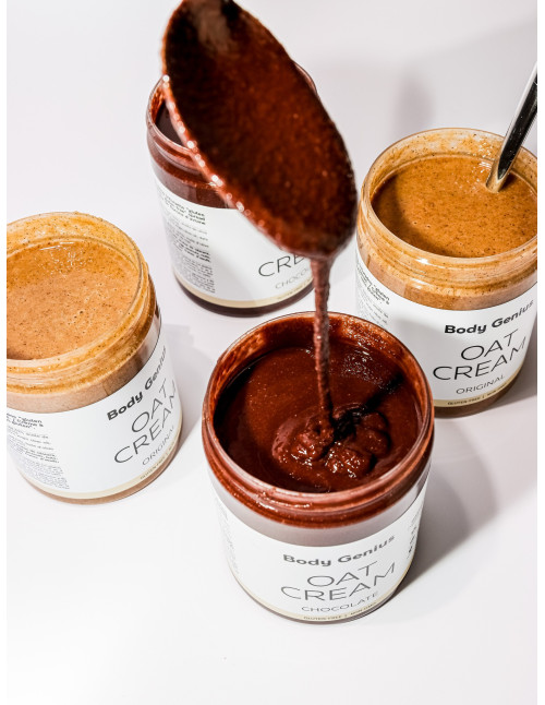 Crema de cacahuete, cacao y dátil - Body Genius