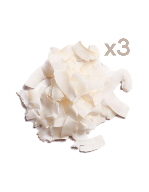 3 paquets de tranches de noix de coco sans sucre - Acheter en ligne - Body Genius
