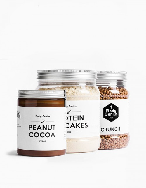 Petit déjeuner protéiné sans sucres de Body Genius