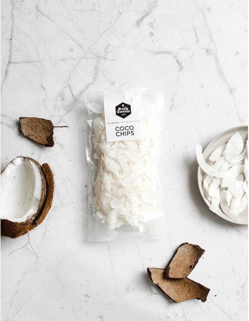 Copeaux de noix de coco sans sucre de Body Genius