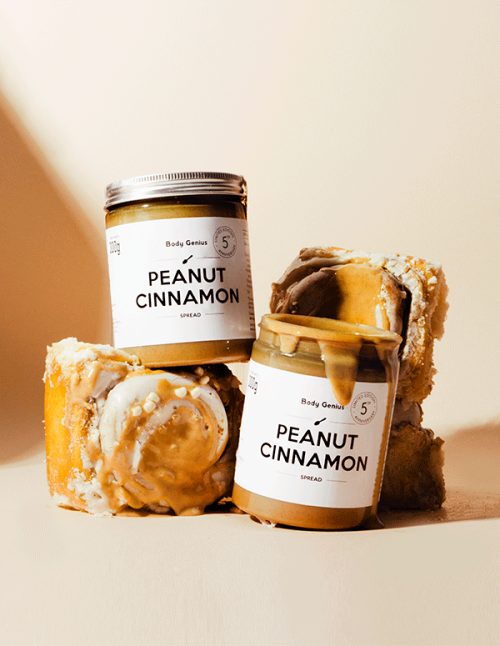 Crema de cacahuete y canela Ceylan - Comprar online - Body Genius