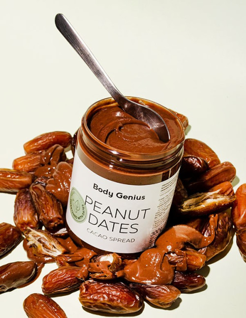 Beurre de cacahuète, de cacao et de dattes - Body Genius