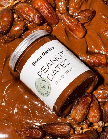 Crema de cacahuete, cacao y dátil - Body Genius 2