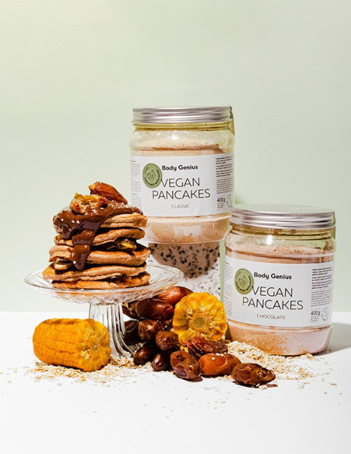 Pâte à pancake vegan - Body Genius